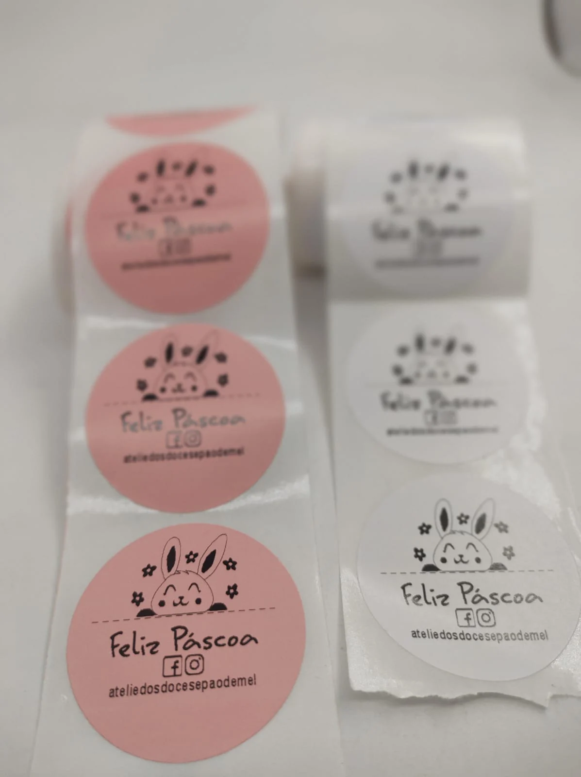 Etiquetas personalizadas produzidas pela FF